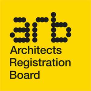 ARB logo yellow background